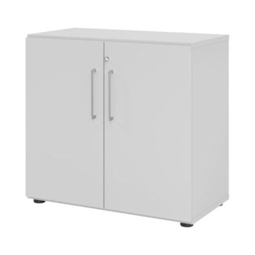 4032062184431 - Schränke Breno 2 OH abschließbar 28 kg je Boden B 800 x T 420 x H 748 mm lichtgrau lichtgrau