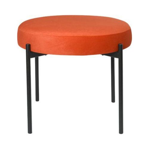 3660141954845 - Sitzbank easyChair® by Paperflow GAIA rund Stoffbezug elfenbeinfarben 4-Fußgestell mattschwarz B 575 x T 575 x H 455 mm