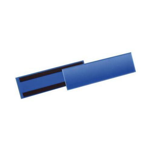 4005546981512 - - Beschriftungsschild 1 3 A4 magnetisch 310x80mm 325x90mm dunkelblau 50 Stück