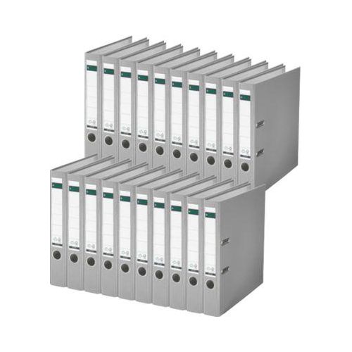 4002432490226 - LEITZ® Ordner 1015 DIN A4 Rückenbreite 52 mm 20 Stück grau 4002432490226 - LEITZ® Ordner 1015 DIN A4 Rückenbreite 52 mm 20 Stück grau