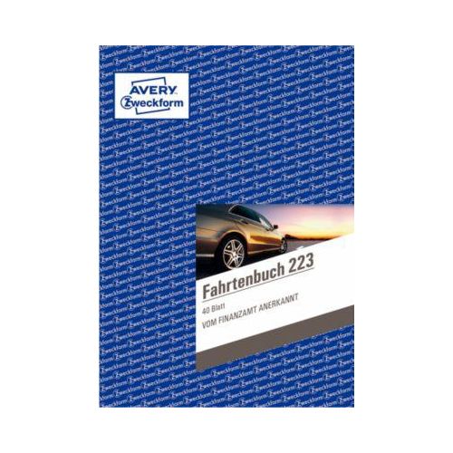 4004182002230 - Fahrtenbuch mit Jahresabrechnung 223 A5 40 Blatt 4004182002230 AVERY Zweckform 4004182002230 - Fahrtenbuch mit Jahresabrechnung 223 A5 40 Blatt 4004182002230 AVERY Zweckform