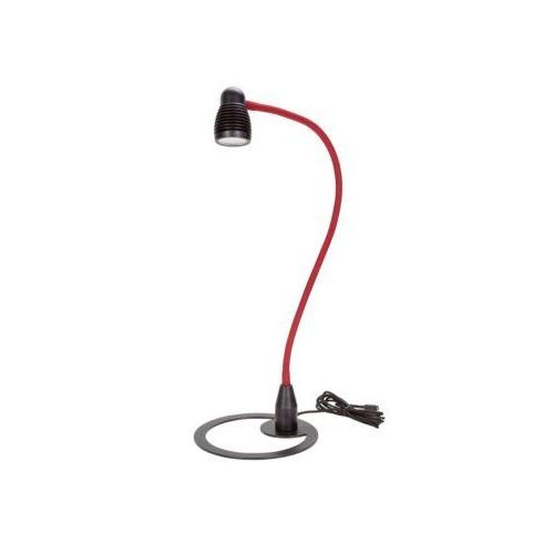 4260131239274 - LED-Tischleuchte Bauer & Böcker Satelite 45 W 490 lm 3000 K dimmbar neigbar L 750 mm Aluminium schwarz-rot