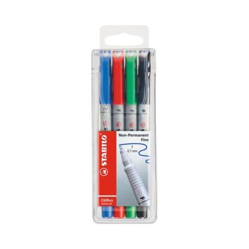 4006381115100 - Folienstift OHPen universal 852 F farbig sortiert 07 mm 4er Etui non-permanent 4006381115100 4 Stück
