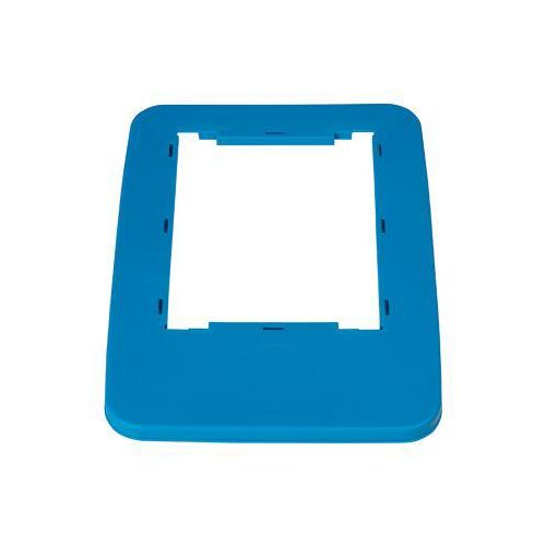 4897020627814 - Deckelrahmen Probbax für Wertstoffsammler Serie MixMatch mit Volumen 60 und 80 l L 325 x B 455 x H 20 mm Polypropylen blau