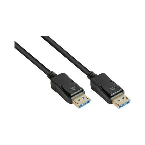 4014619603459 - DisplayPort 20 Kabel Good Connections bis 8K bis 54 Gbit s Kupferleitungen Verriegelungsschutz Länge 2 m schwarz