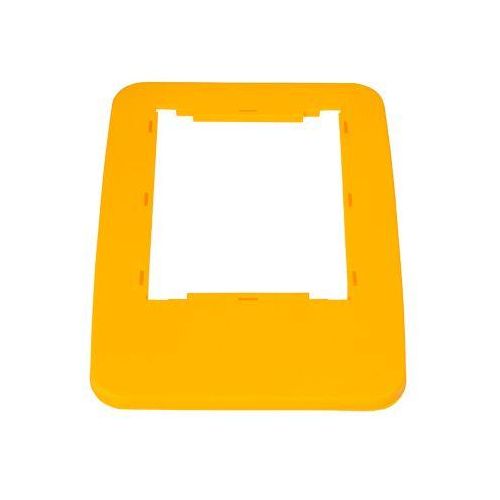 4897020627852 - Deckelrahmen Probbax für Wertstoffsammler Serie MixMatch mit Volumen 60 und 80 l L 325 x B 455 x H 20 mm Polypropylen gelb