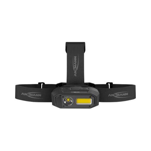 4013674189618 - LED-Stirnlampe HD800RS 800 Lumen 80 m Reichweite bis zu 10 h Gestensteuerung flexibles Stirnband B 82 × T 415 × H 52 mm schwarz