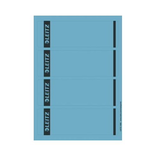 4002432332670 - selbstklebende Rückenschilder 1685 1685-20-35 blau breit kurz 615x192mm (BxH) selbstklebend permanent  4002432332670 100 Stück