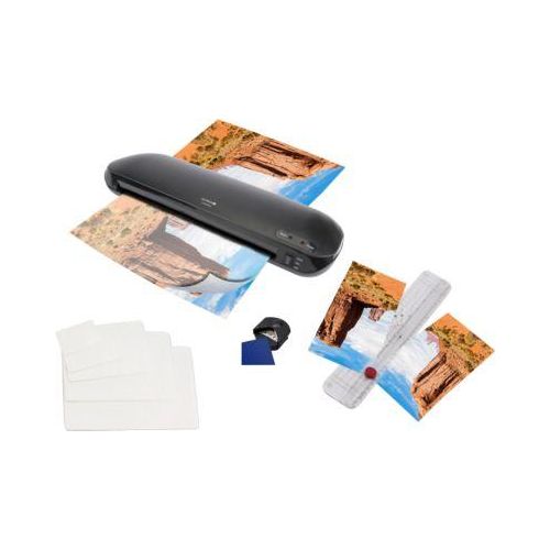 4030152031382 - Olympia 1020cm (4) 1 Set with Laminator A 330 Plus - Laminator - Hei- oder Kaltlaminierer - Beutel - 33cm - mit Olympia trimmer and corner rounder