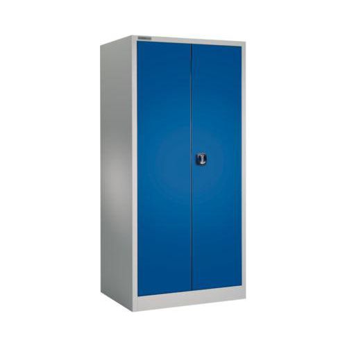 4051273637291 - Select Materialschrank MSI 2609 Belastb 50 kg je Boden H 1935 mm lichtgrau enzianblau