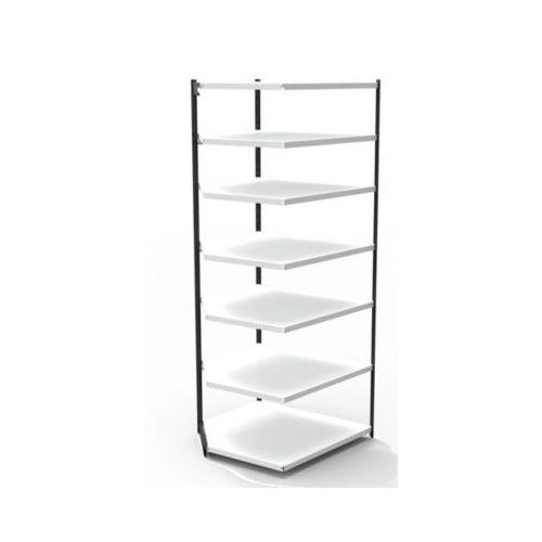 4044917038103 - Stahlregal PROGRESS 2000 Regalfeld ohne Rückwand H 2600 x B 750 x T 400 mm Rahmen schwarz