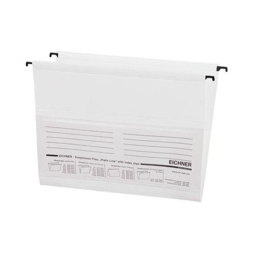 4052301008861 - Eichner Hängetaschen für Formate bis Din A4 PVC 10 Stück weiß 4052301008861 - Eichner Hängetaschen für Formate bis Din A4 PVC 10 Stück weiß