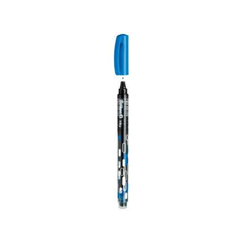 4012700940490 - PELIKAN Tintenschreiber Inky blau 273 mit Kunststoffspitze Kappe in Schreibfarbe mit Kunststoffclip Schaftfarbe Strichstaerke 5 mm (00940494)