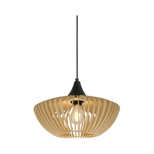 3361410162304 - meet by Paperflow Deckenleuchte JALAM Ø 350 mm Holz & Metall E27 naturfarben