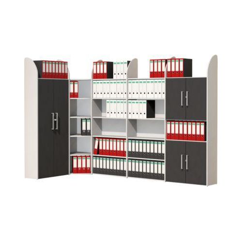 4044917421332 - Büroregal Dante® Regalfeld H 2250 x B 800 mm ohne Rückwand weiß