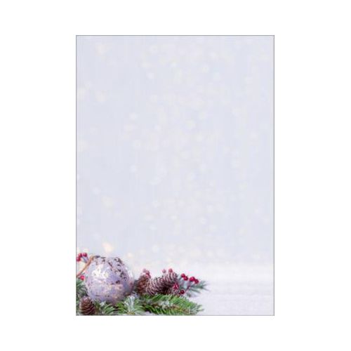 4004360778285 - motiv-Weihnachtsbriefpapier Weihnachtskugel Charmful Christmas DP443 A4 90g  4004360778285 Sigel