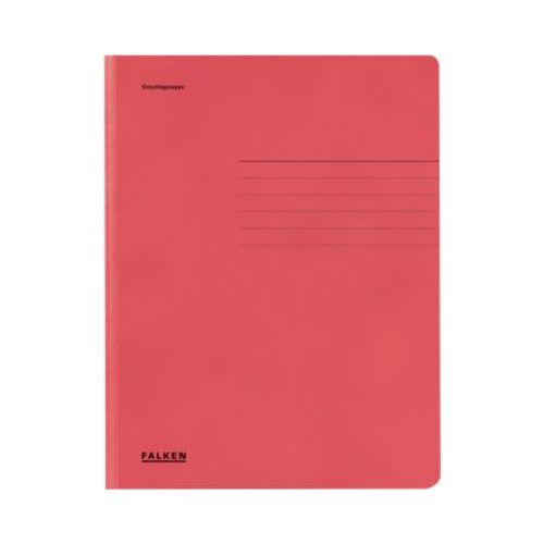 4014481511111 - Jurismappe 80001357 A4 rot Karton 320g mit 3 Einschlagklappen 4014481511111 Exacompta