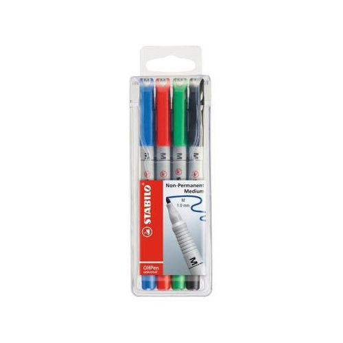4006381114929 - Folienstift OHPen universal 853 M farbig sortiert 10 mm 4er Etui non-permanent 4006381114929 4 Stück
