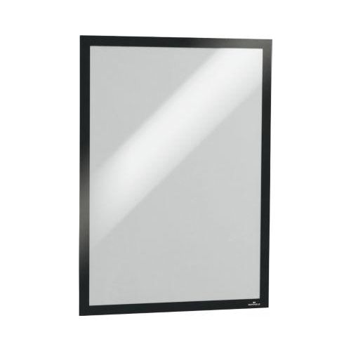 4005546732367 - Inforahmen DURAFRAME® Poster A2 Hoch- Querformat für 2 Poster selbstklebend aufklappbarer Magnetrahmen B 465 x T 28 x H 639 mm PET schwarz