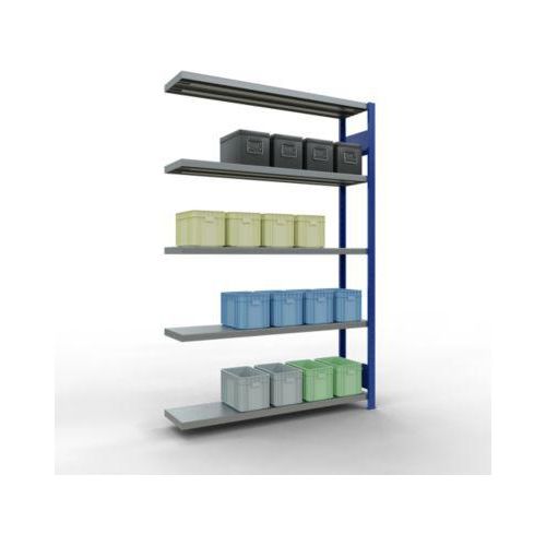 4004514282217 - Schulte Lagertechnik Fachbodenregal-Stecksystem MULTIplus 250 Anbauregal Längenriegel 2000x1300x300 mm 5 Böden enzianblau verzinkt 4004514282217 - Schulte Lagertechnik Fachbodenregal-Stecksystem MULTIplus 250 Anbauregal Längenriegel 2000x1300x300 mm 5 Böden enzianblau verzinkt