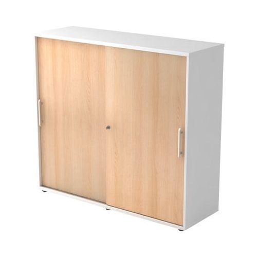 4032062166222 - HAMMERBACHER Schiebetürenschrank V1753S W E RE weiß eiche 2 Fachböden 1200 x 400 x 1100 cm 4032062166222 - HAMMERBACHER Schiebetürenschrank V1753S W E RE weiß eiche 2 Fachböden 1200 x 400 x 1100 cm