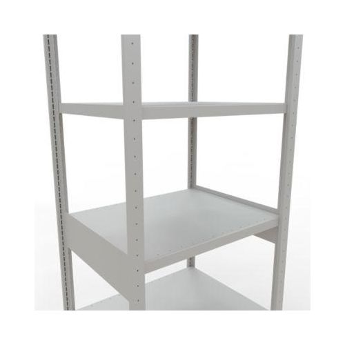 4004514294999 - Schulte Lagertechnik Fachbodenregal-Stecksystem MULTIplus 250 Grundregal Längenriegel 2500x750x600 mm 6 Böden lichtgrau 4004514294999 - Schulte Lagertechnik Fachbodenregal-Stecksystem MULTIplus 250 Grundregal Längenriegel 2500x750x600 mm 6 Böden lichtgrau