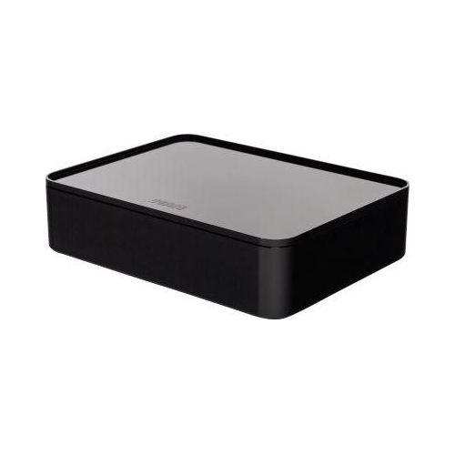 4012473111011 - Aufbewahrungsbox Smart Organizer ALLISON 1110-13 mit Deckel für A5 außen 260x195x68mm Kunststoff jet blck 4012473111011 HAN 4012473111011 - Aufbewahrungsbox Smart Organizer ALLISON 1110-13 mit Deckel für A5 außen 260x195x68mm Kunststoff jet blck 4012473111011 HAN