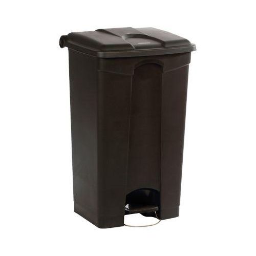 4897020624363 - Tretabfalleimer Probbax Volumen 90 l mit Rollen und Deckel L 500 x B 412 x H 820 mm Kunststoff schwarz-dunkelgrau