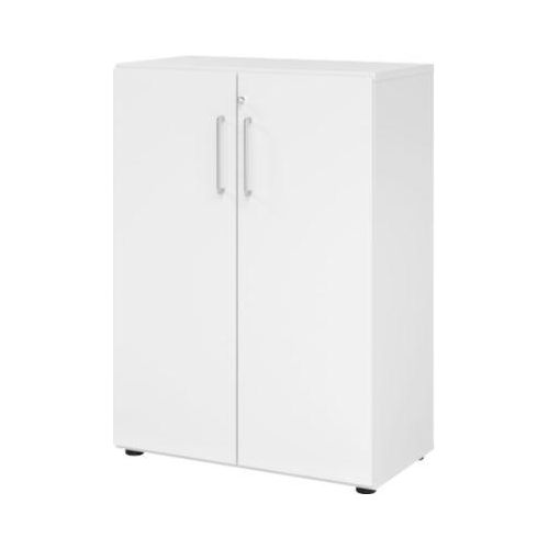 4032062184370 - Schränke Breno 3 OH abschließbar 28 kg je Boden B 800 x T 420 x H 1100 mm weiß weiß
