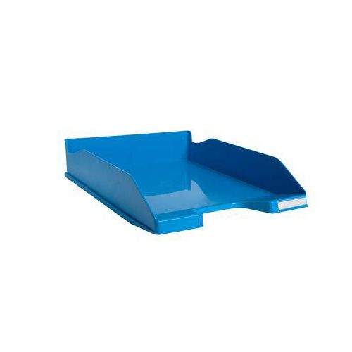 9002496113289 - Briefablage BEE BLUE Combo-Midi für Dokumente im Format A4+ stapelbar Etikettenhalter Kunststoff blaugrün 6 Stück