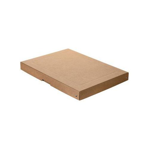 4014481245542 - Archivbox PureBox Nature A3 für bis zu 500 Blatt mit Beschriftungsfeld L 440 x B 320 x Füllhöhe 40 mm FSC®-Pappe braun