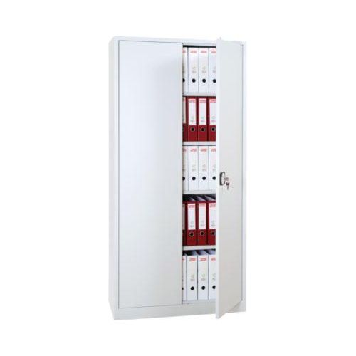 4260090172001 - Stahlschrank 4 Fachböden 5 OH H 1950 x B 920 x T 420 mm lichtgrau lichtgrau 4260090172001 - Stahlschrank 4 Fachböden 5 OH H 1950 x B 920 x T 420 mm lichtgrau lichtgrau