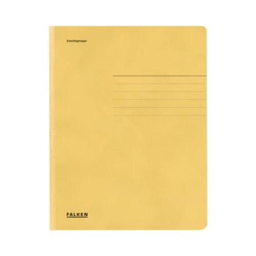 4014481511319 - Jurismappe 80001381 A4 gelb Karton 320g mit 3 Einschlagklappen 4014481511319 Exacompta