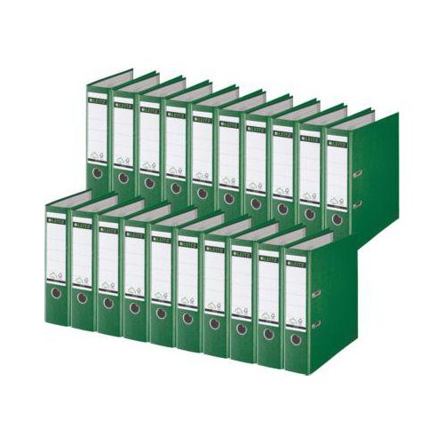 4002432490004 - LEITZ® Ordner 1010 DIN A4 Rückenbreite 80 mm 20 Stück grün 4002432490004 - LEITZ® Ordner 1010 DIN A4 Rückenbreite 80 mm 20 Stück grün