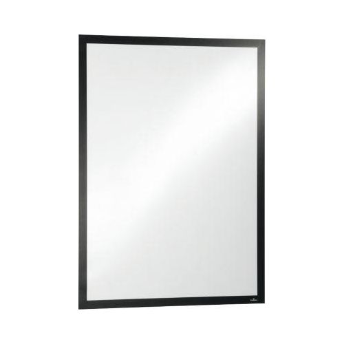 4005546732381 - Inforahmen DURAFRAME® Poster A1 Hoch- Querformat für 2 Poster selbstklebend aufklappbarer Magnetrahmen B 639 x T 28 x H 886 mm PET schwarz