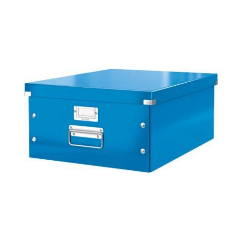4002432103829 - Aufbewahrungsbox Click & Store WOW 6045-00-36 36 Liter mit Deckel für A3 außen 482x399x200mm Karton blau metallic 4002432103 4002432103829 - Aufbewahrungsbox Click & Store WOW 6045-00-36 36 Liter mit Deckel für A3 außen 482x399x200mm Karton blau metallic 4002432103
