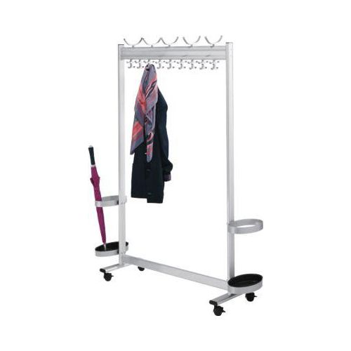 4044917227200 - Reihengarderobenständer HxT 1700 x 400 mm ohne Schirmhalter Breite 1000 mm kaiserkraft