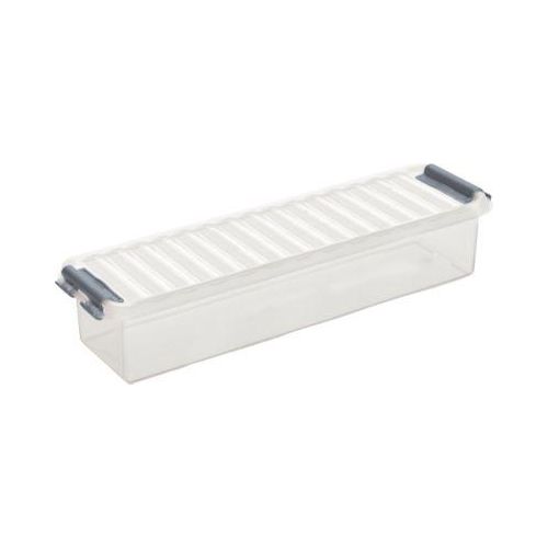 8711112818002 - helit the q-line Aufbewahrungsbox mit Deckel glasklar Lebensmittelechte stapelbare Kunststoffbox mit Klickverschluss 1 Box 09 Liter 8711112818002 - helit the q-line Aufbewahrungsbox mit Deckel glasklar Lebensmittelechte stapelbare Kunststoffbox mit Klickverschluss 1 Box 09 Liter