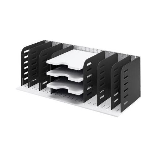 7612176112420 - Sortierstation Styrorac 2820340798 grau schwarz 8 Trennwände 3 Tablare 7612176112420 Styro