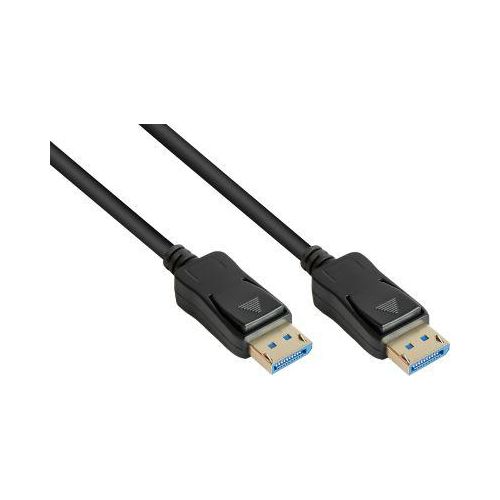 4014619603442 - DisplayPort 20 Kabel Good Connections bis 8K bis 54 Gbit s Kupferleitungen Verriegelungsschutz Länge 15 m schwarz