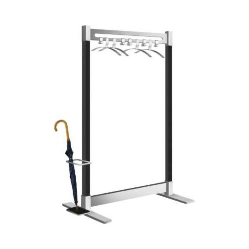 4044917417946 - Garderobenständer Montana 6552 Metall silber schwarz 4044917417946 Kerkmann