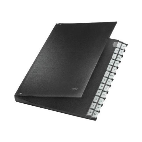 4002432311750 - LEITZ® Pultordner für DIN A4 alphabetisch 26 Fächer Graupappe schwarz 4002432311750 - LEITZ® Pultordner für DIN A4 alphabetisch 26 Fächer Graupappe schwarz