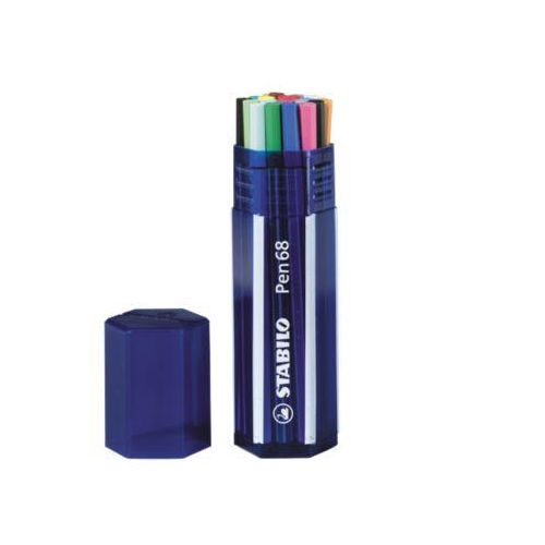 4006381160728 - STABILO Premium-Filzstifte Pen 68 20 Farben in Big Pen Box farblich sortiert mehrfarbig 4006381160728 - STABILO Premium-Filzstifte Pen 68 20 Farben in Big Pen Box farblich sortiert mehrfarbig
