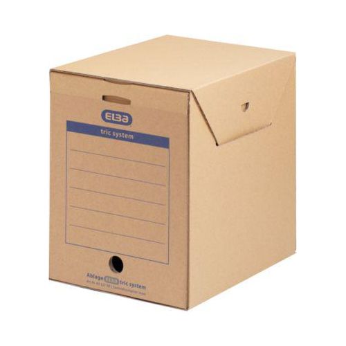 4002030120808 - Archivcontainer tric system 100421092 A4 braun innen 308x236x333cm Karton 4002030120808 6 Stück