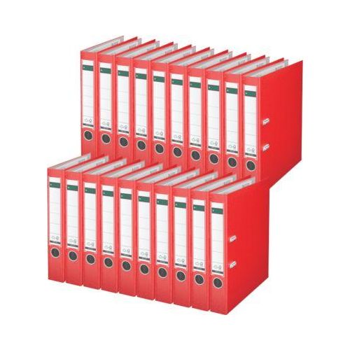 4002432490127 - LEITZ® Ordner 1015 DIN A4 Rückenbreite 52 mm 20 Stück rot