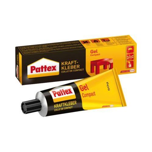 4015000070911 - Kontaktkleber Gel Compact Tube schwarz gelb  50g 4015000070911 50 Gramm