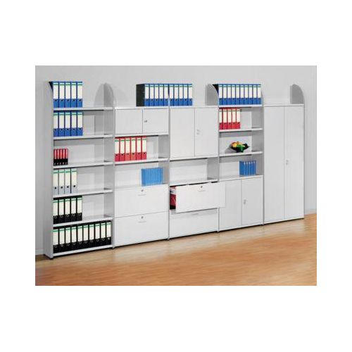 4044917369306 - Büroregal Dante® Regalfeld H 2250 x B 800 mm Rückwand lichtgrau