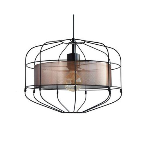 3361410150301 - meet by Paperflow Deckenleuchte MILTON Ø 400 mm Metallgehäuse E27 kupfer schwarz