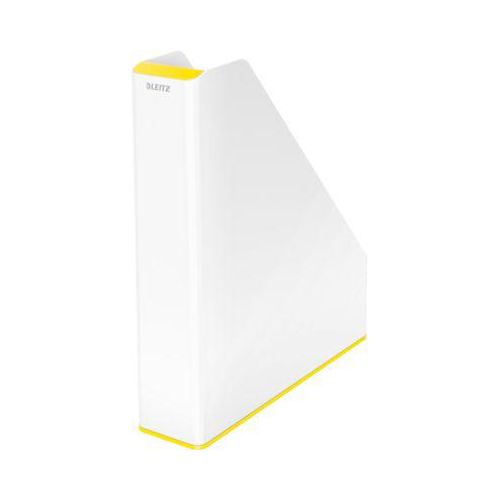 4002432122042 - Stehsammler WOW Duo Colour 5362-10-16 A4+ gelb weiß Polystyrol 73mm 4002432122042 Leitz