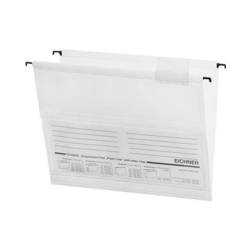 4052301008816 - Hängemappenfür Formate bis DIN A4 Öffnung seitlich PVC weiß 10 Stück